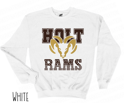 Holt Rams -Adult Crewneck - Style 1