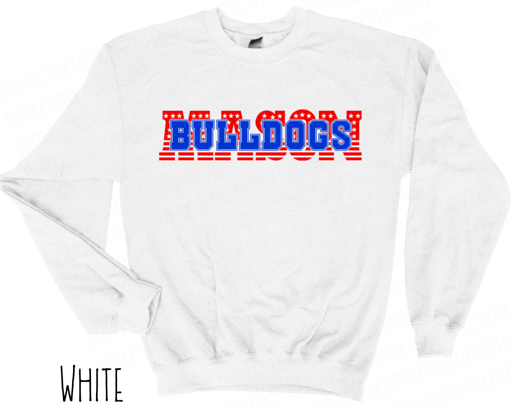 Mason Bulldogs - Adult Crewneck - Style 1