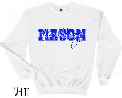 Mason Bulldogs - Adult Crewneck - Style 4