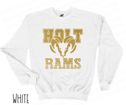 Holt Rams -Adult Crewneck - Style 2