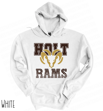 Holt Rams - Adult Hoodie - Style 1