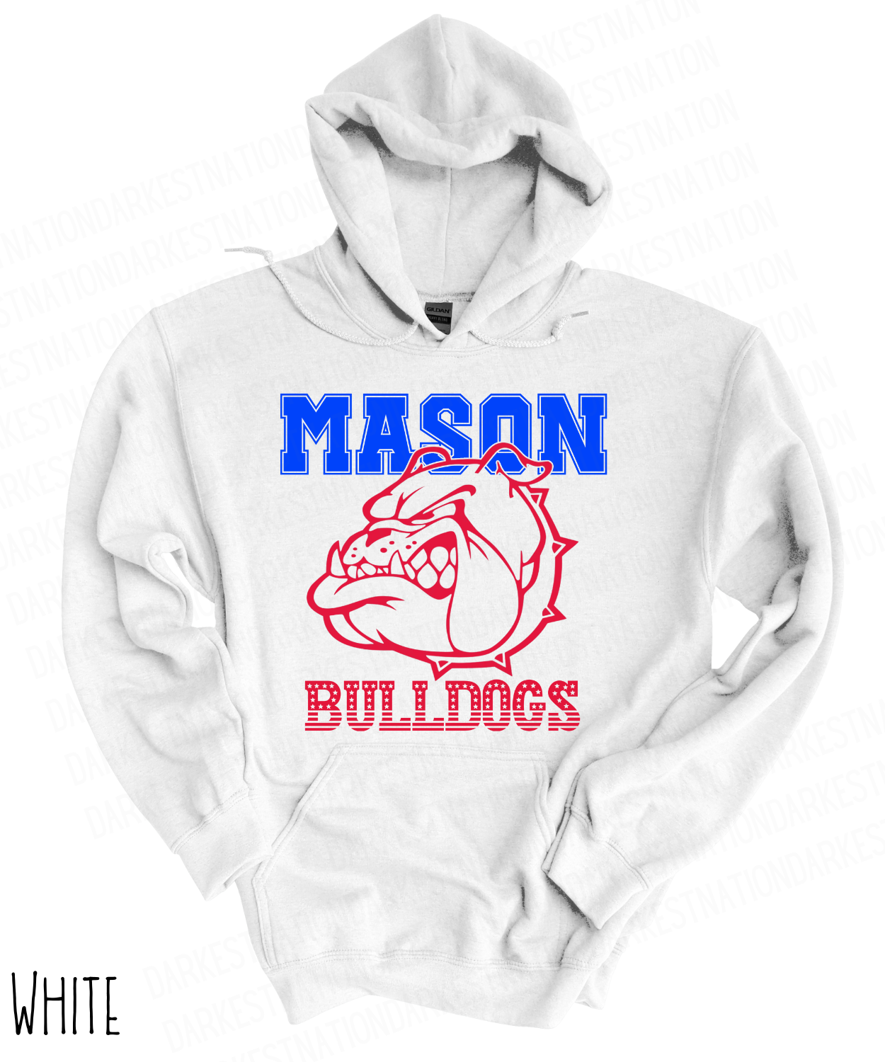 Mason Bulldogs - Adult Hoodie - Style 3