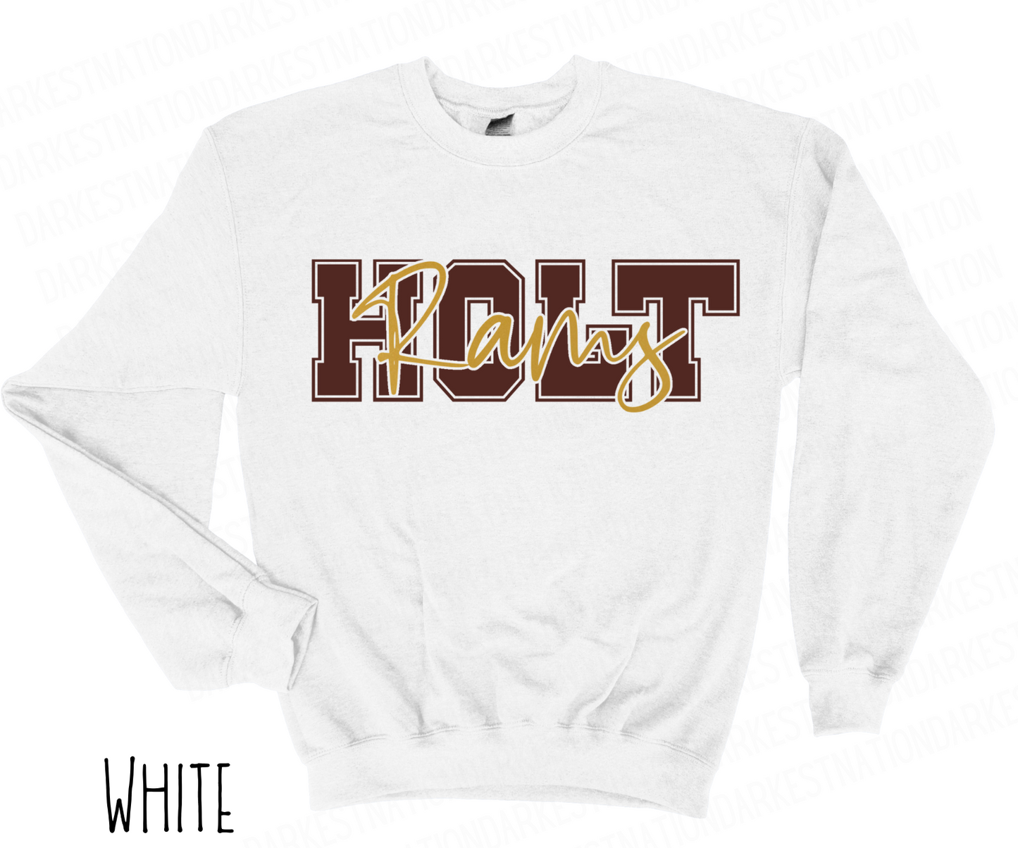 Holt Rams -Adult Crewneck - Style 3