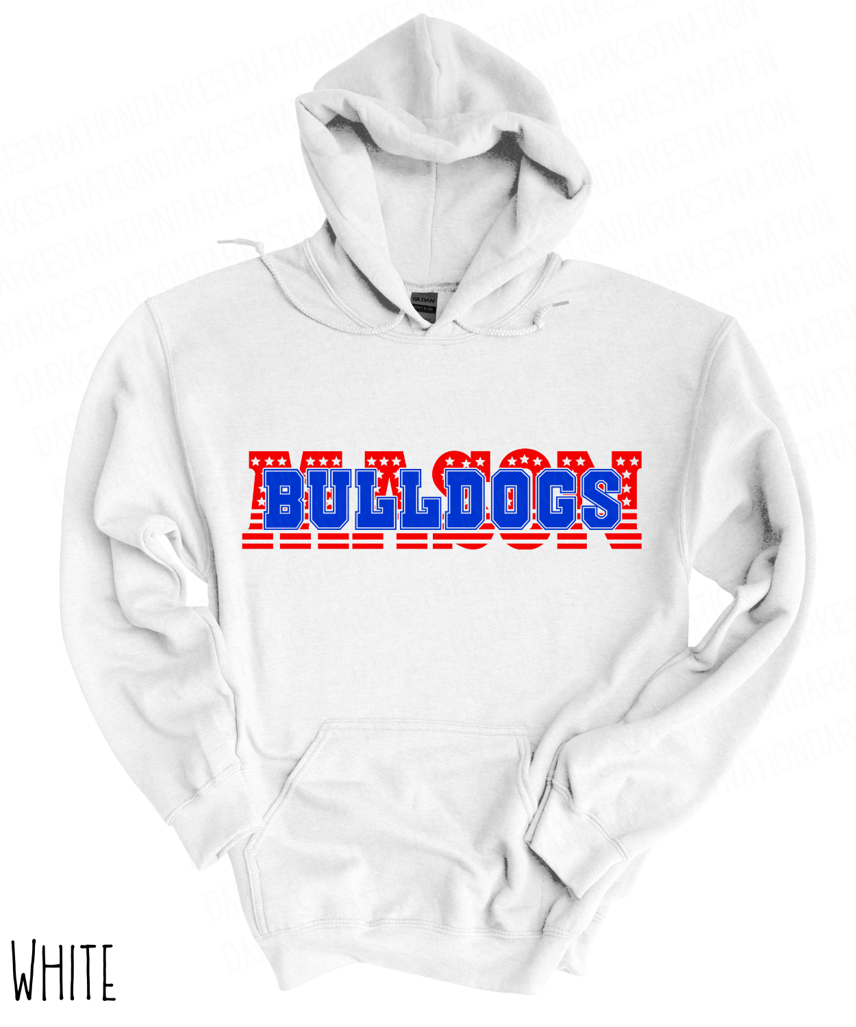 Mason Bulldogs - Adult Hoodie  - Style 1