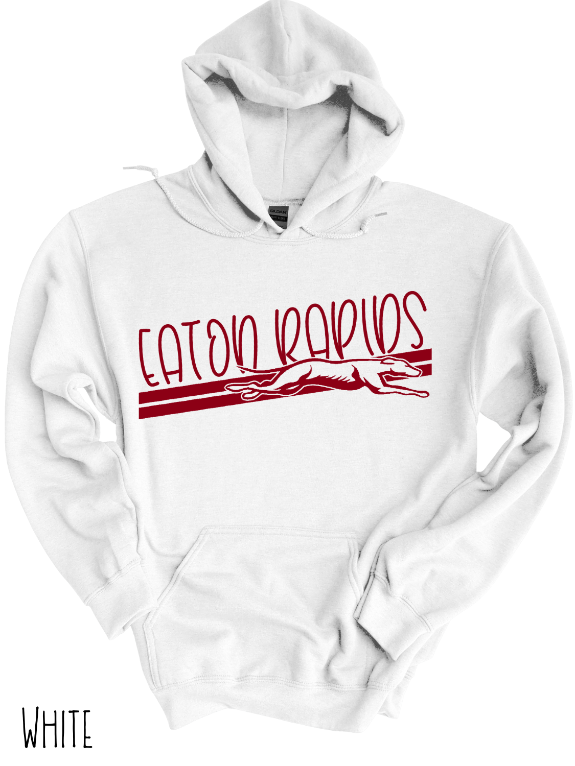 Eaton Rapids Greyhounds -Adult Hoodie - Style 1