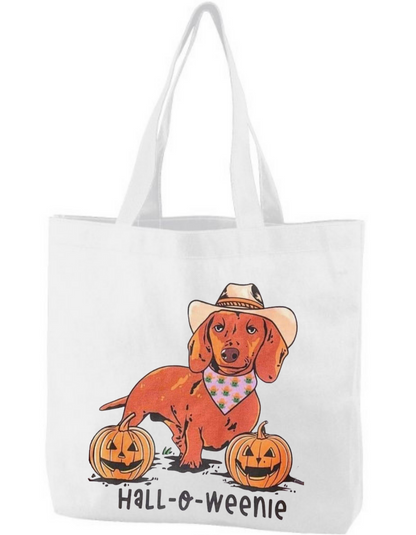 Spooky Pets Tote bags