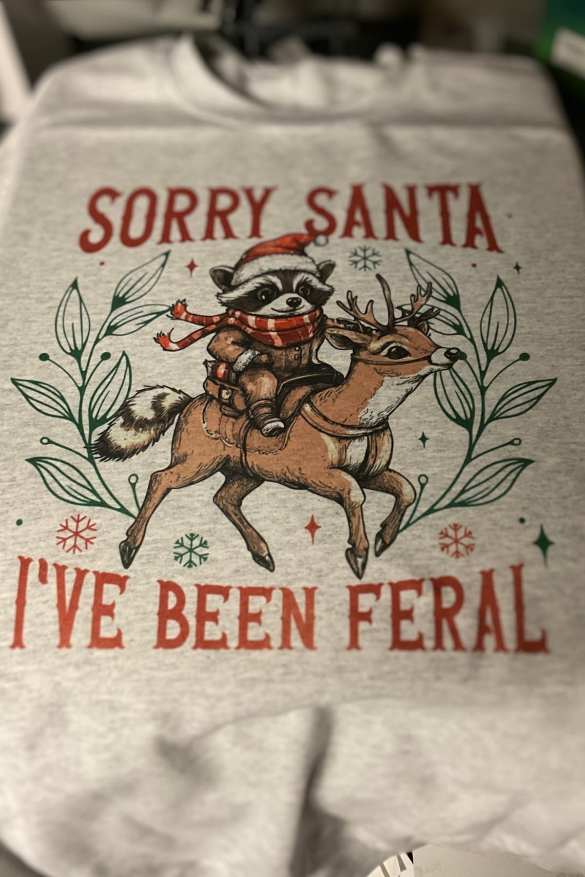 Sorry Santa - Ive been feral