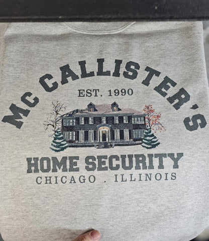 Home Alone Front and back