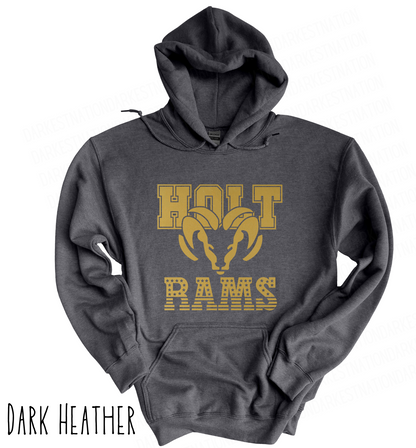 Holt Rams - Adult Hoodie - Style 2