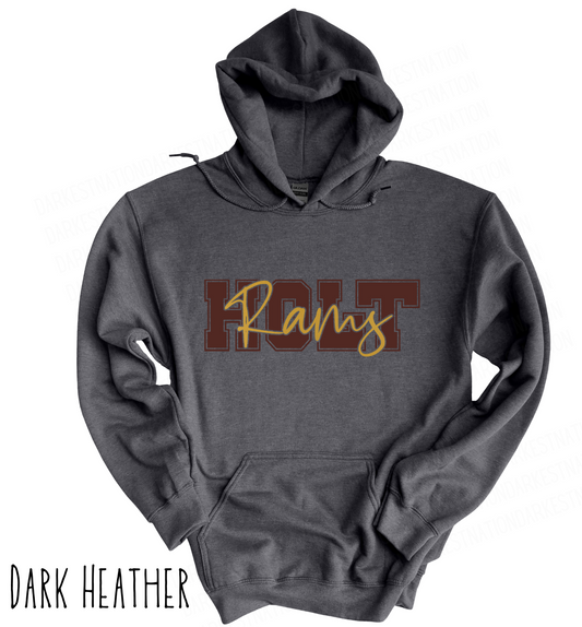 Holt Rams - Adult Hoodie - Style 3