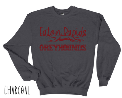 Eaton Rapids Greyhounds -Adult crewneck - Style 2