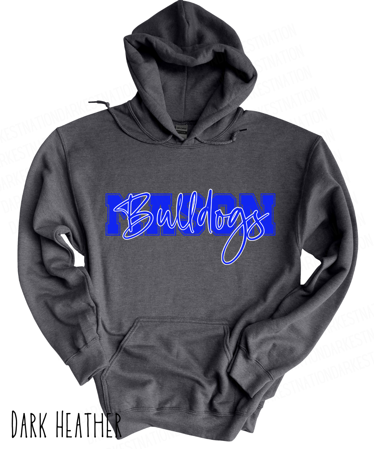 Mason Bulldogs - Adult Hoodie - Style 4