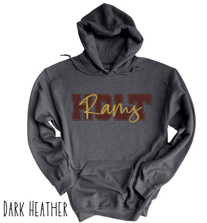 Holt Rams - Adult Hoodie - Style 4