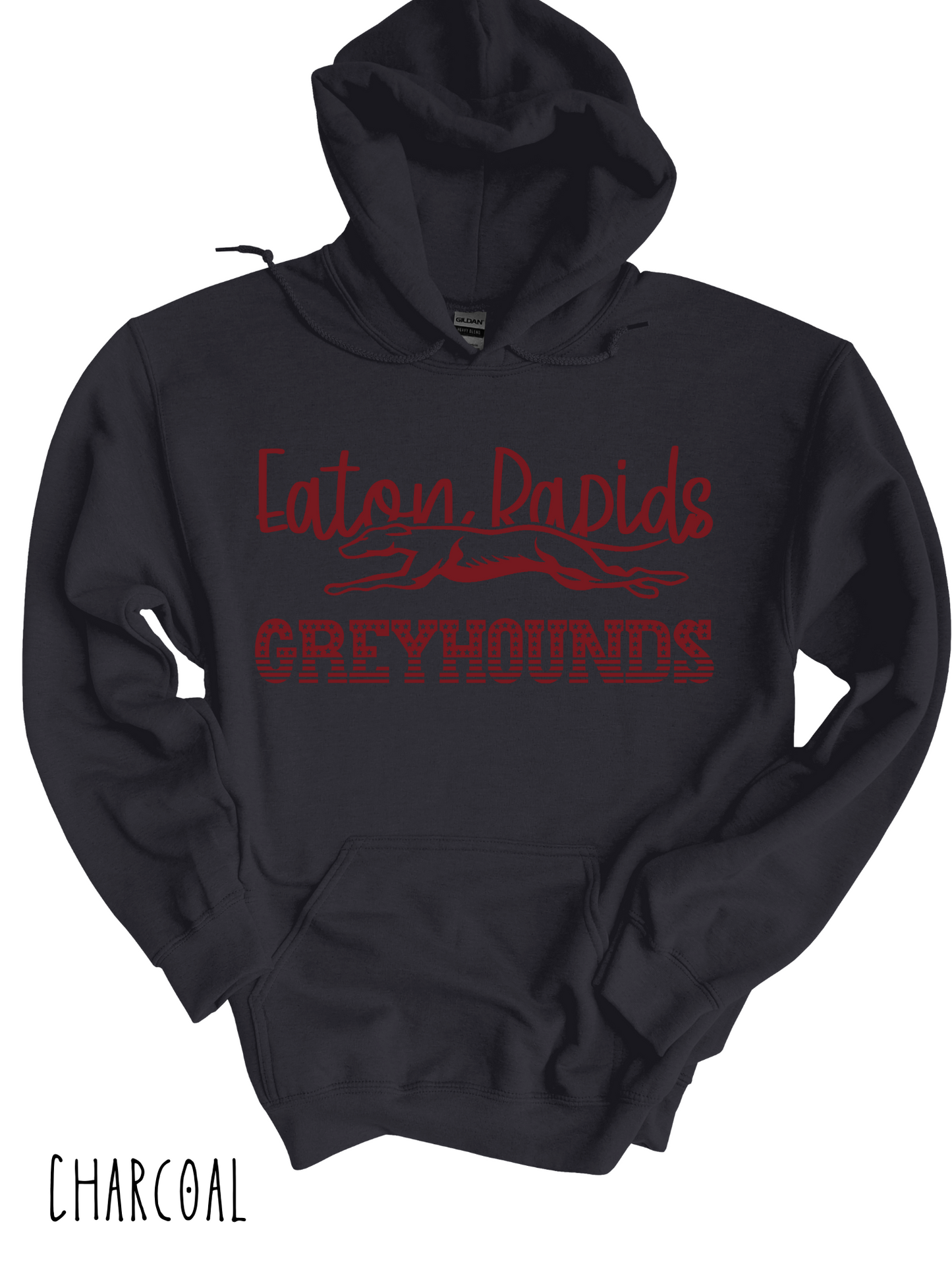 Eaton Rapids Greyhounds -Adult Hoodie - Style 2