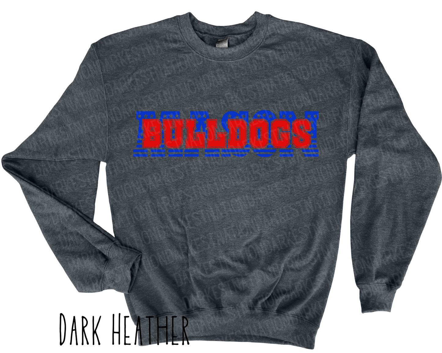 Mason Bulldogs - Adult Crewneck - Style 2