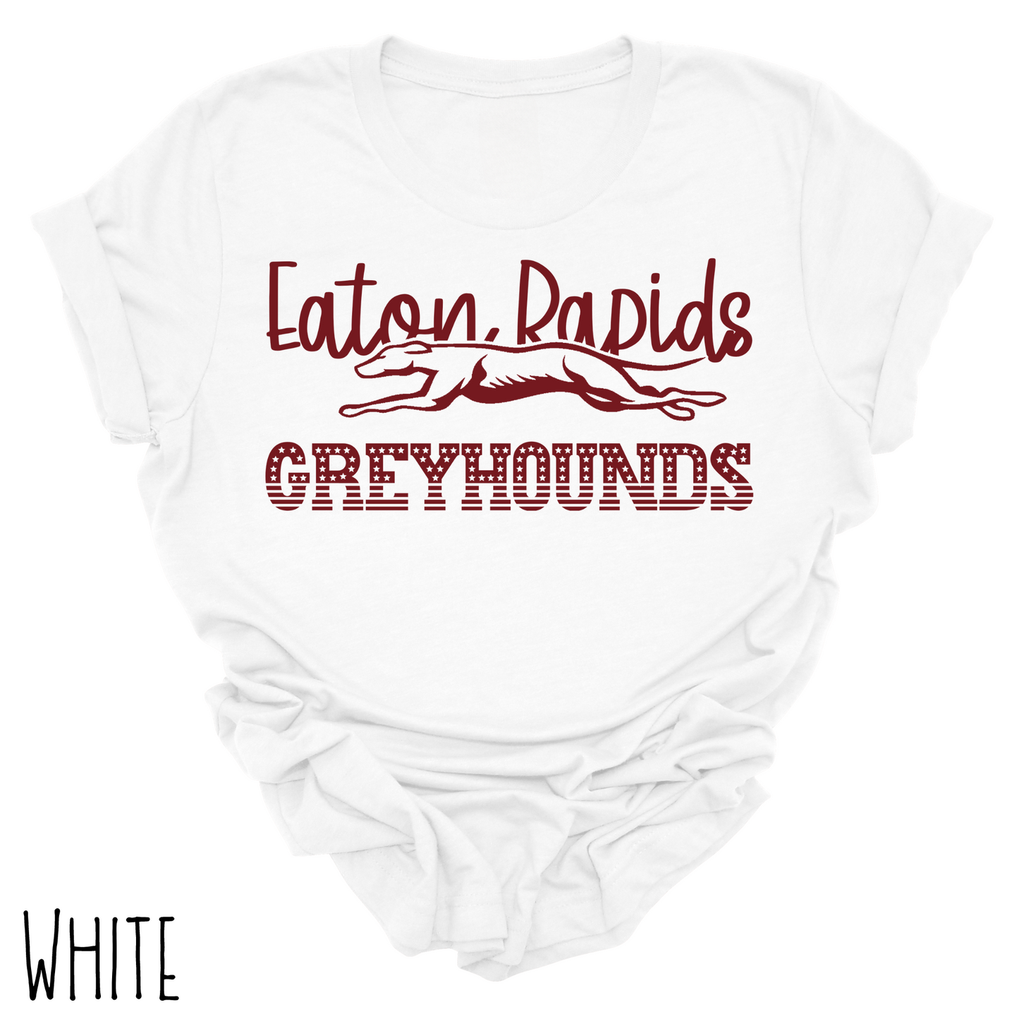 Eaton Rapids Greyhounds -Adult T-shirt - Style 2