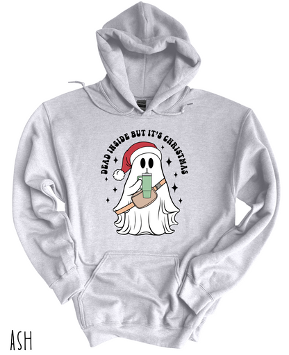 Dead Inside but its Christmas - Adult Hoodie