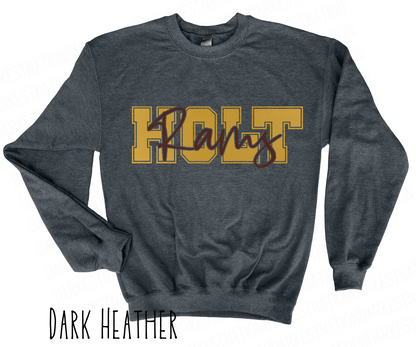 Holt Rams -Adult Crewneck - Style 4