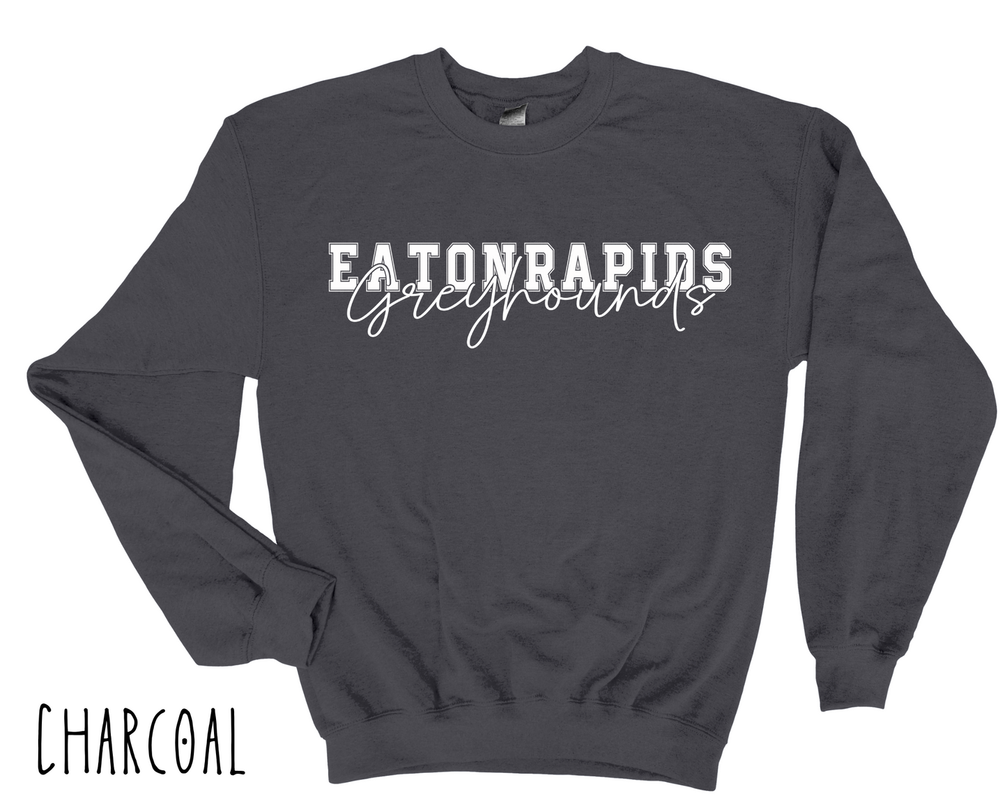 Eaton Rapids Greyhounds -Adult crewneck - Style 3