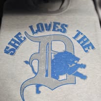 She loves the Detroit Lions