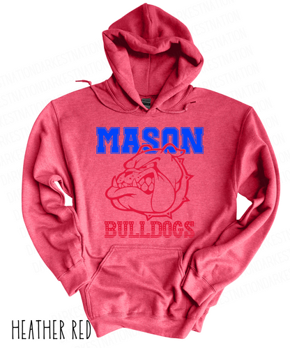 Mason Bulldogs - Adult Hoodie - Style 3