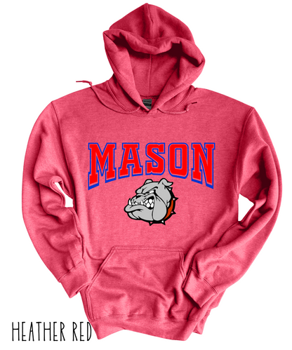 Mason Bulldogs - Adult Hoodie - Style 6