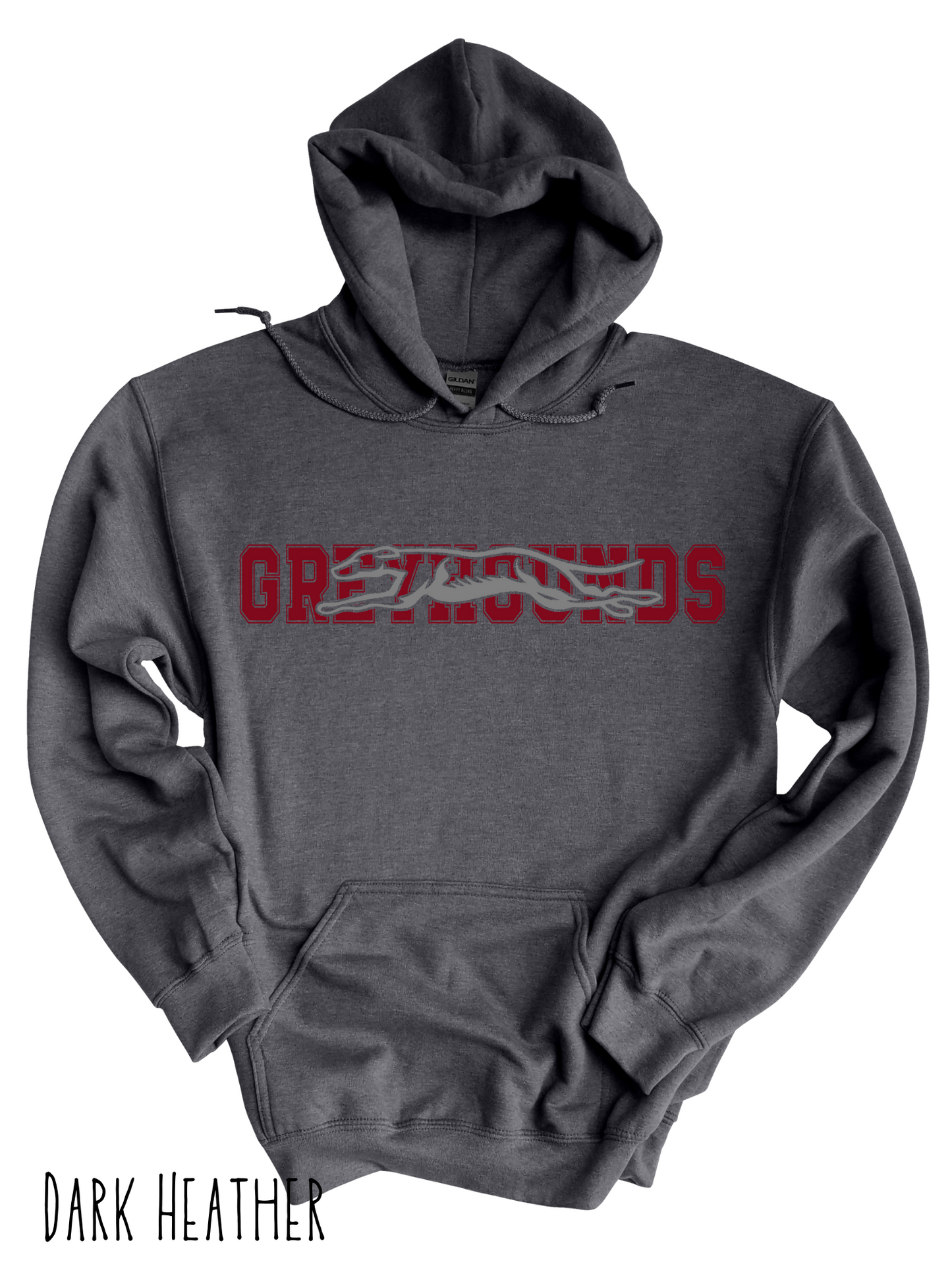 Eaton Rapids Greyhounds -Adult Hoodie - Style 4