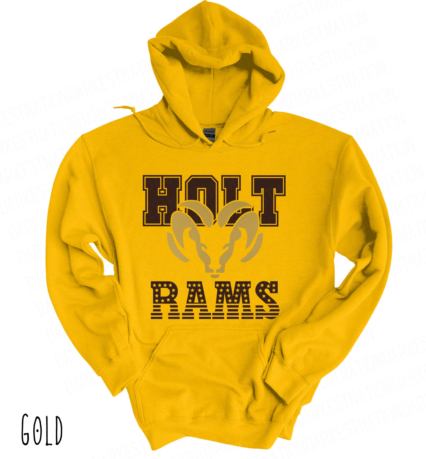 Holt Rams - Adult Hoodie - Style 1