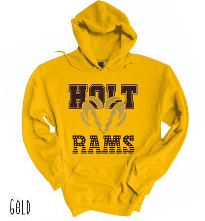 Holt Rams - Adult Hoodie - Style 1