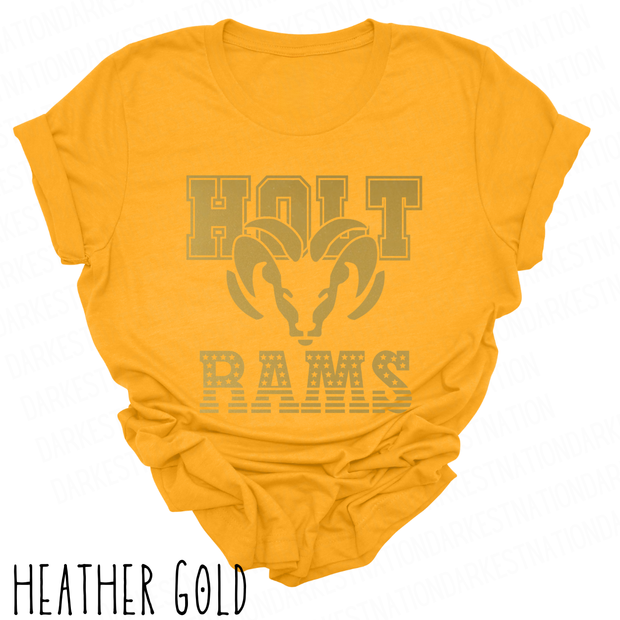 Holt Rams -Adult T-shirt - Style 2