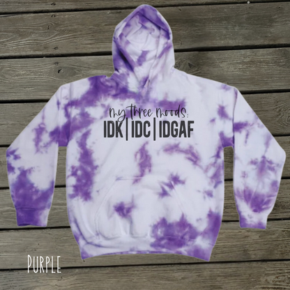 IDK|IDC|IDGAF