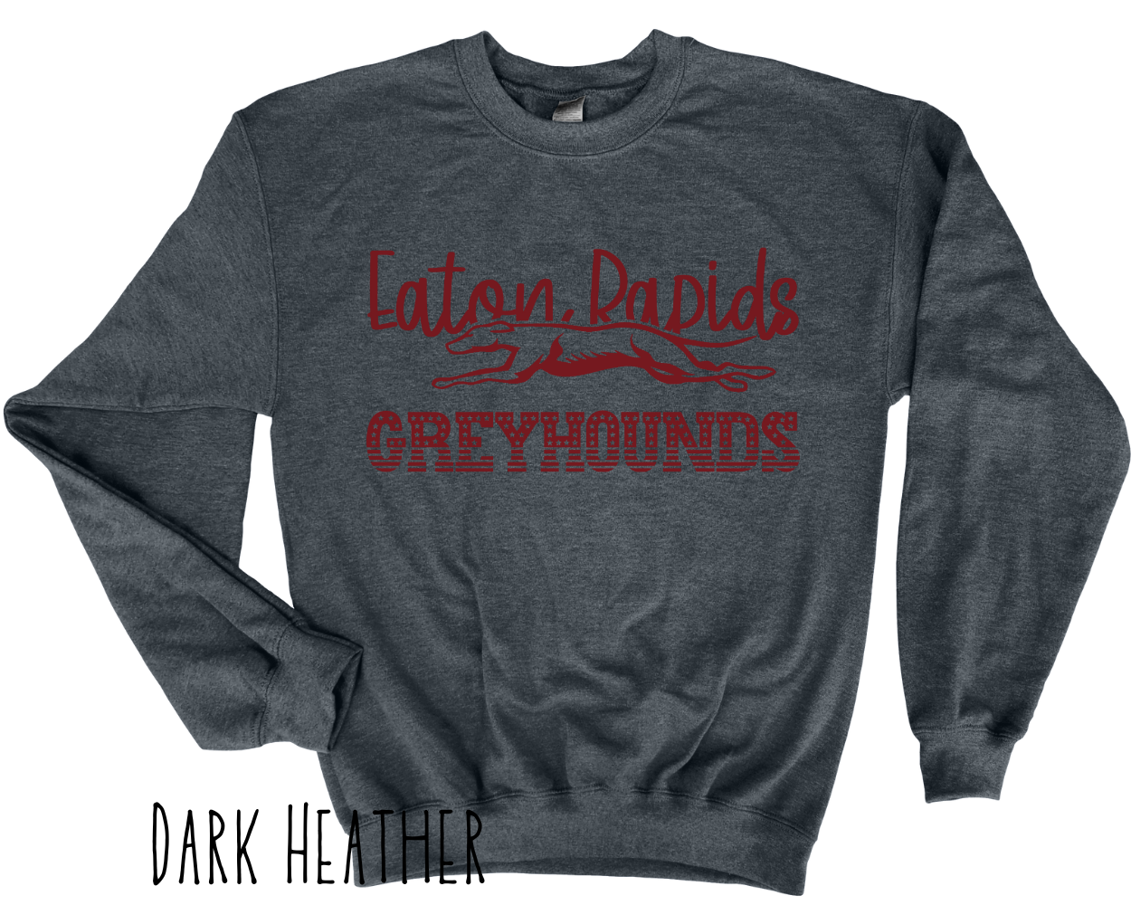 Eaton Rapids Greyhounds -Adult crewneck - Style 2