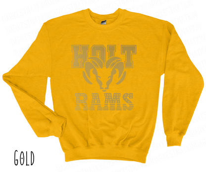 Holt Rams -Adult Crewneck - Style 2