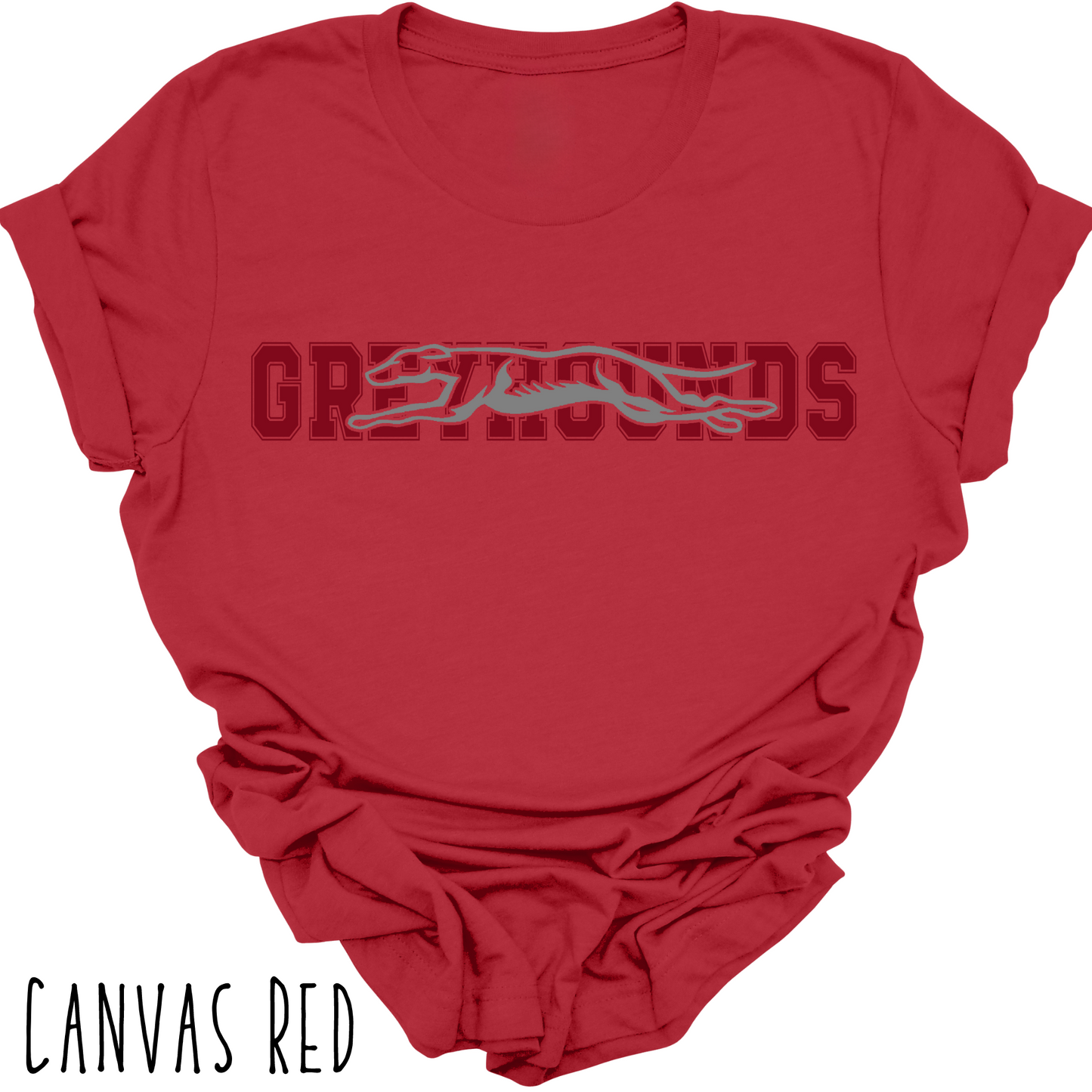 Eaton Rapids Greyhounds -Adult T-shirt - Style 4