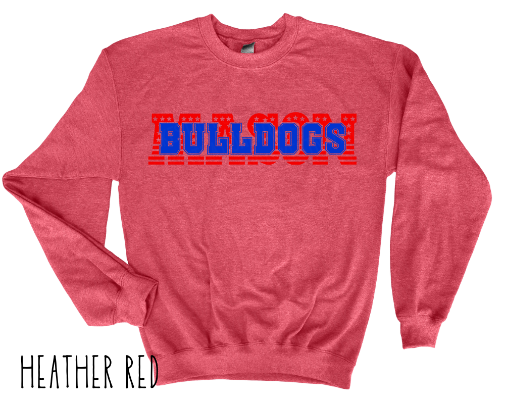 Mason Bulldogs - Adult Crewneck - Style 1