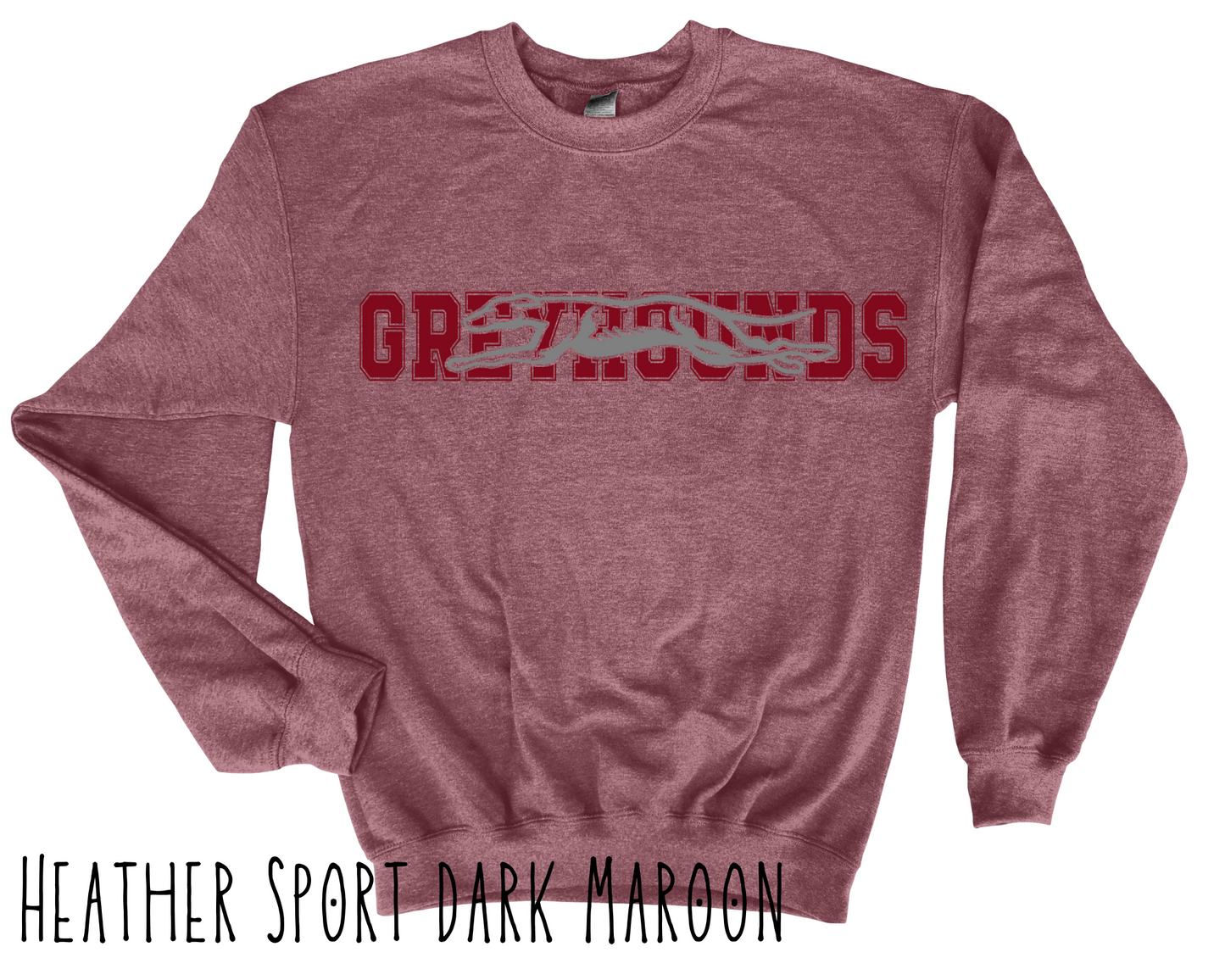 Eaton Rapids Greyhounds -Adult crewneck - Style 4