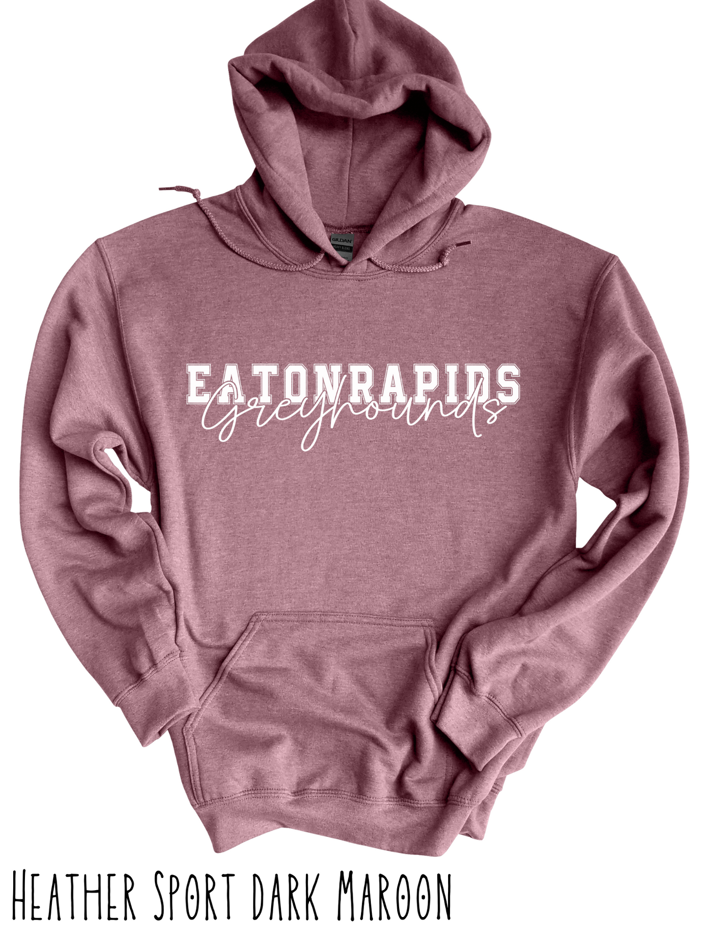 Eaton Rapids Greyhounds -Adult Hoodie - Style 3