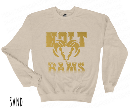 Holt Rams -Adult Crewneck - Style 2