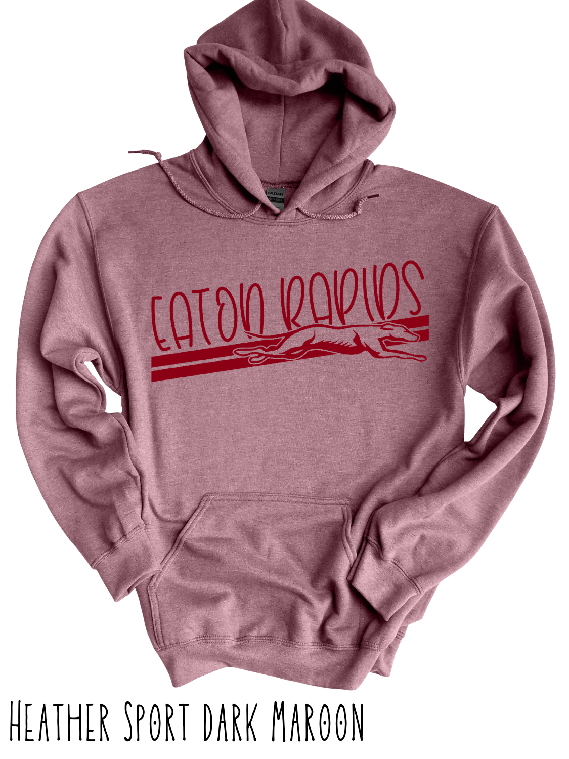 Eaton Rapids Greyhounds -Adult Hoodie - Style 1