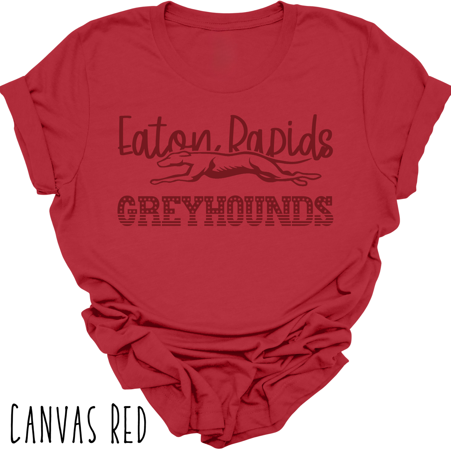 Eaton Rapids Greyhounds -Adult T-shirt - Style 2