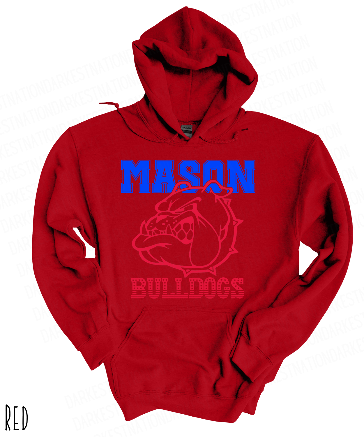 Mason Bulldogs - Adult Hoodie - Style 3