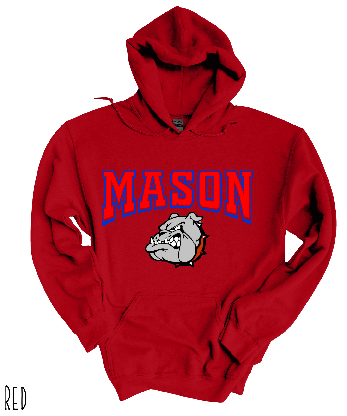 Mason Bulldogs - Adult Hoodie - Style 6