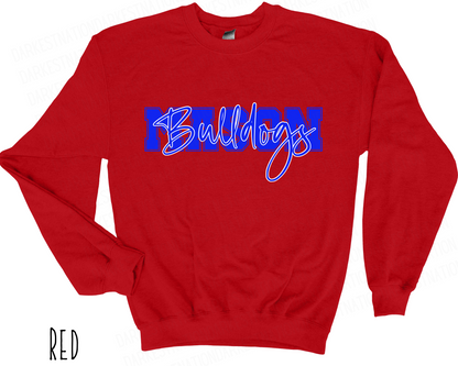 Mason Bulldogs - Adult Crewneck - Style 4