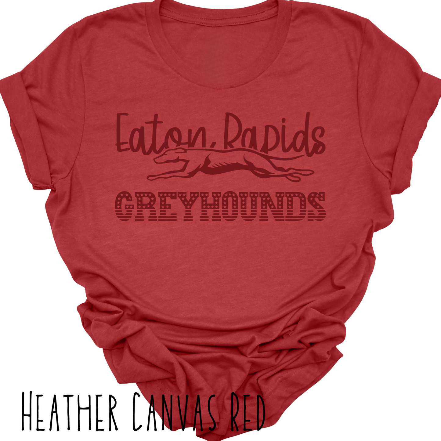 Eaton Rapids Greyhounds -Adult T-shirt - Style 2