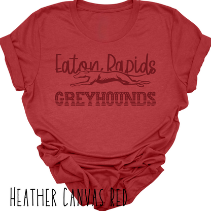 Eaton Rapids Greyhounds -Adult T-shirt - Style 2