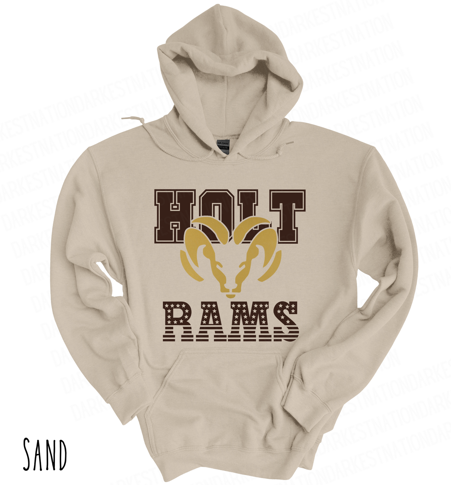 Holt Rams - Adult Hoodie - Style 1