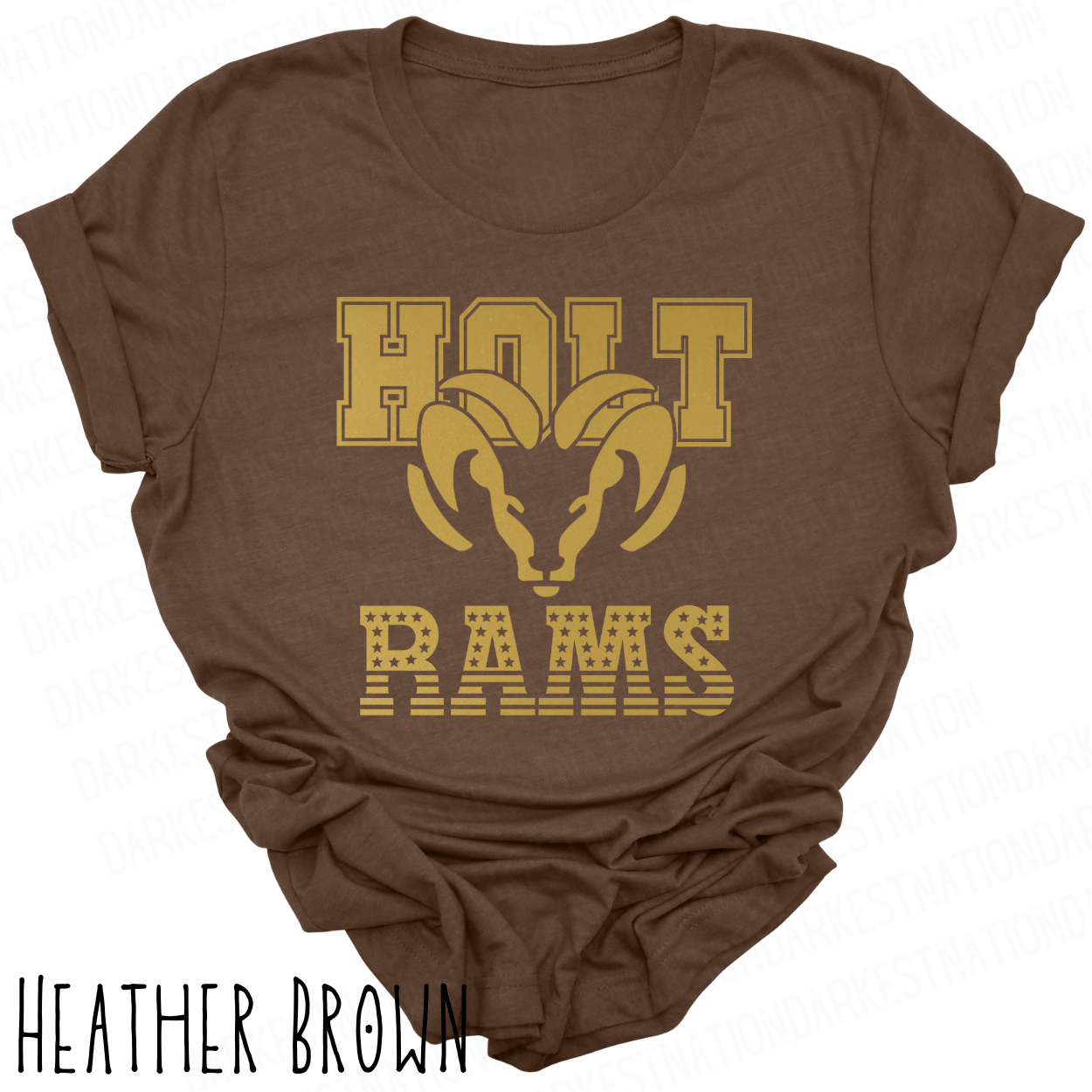 Holt Rams -Adult T-shirt - Style 2