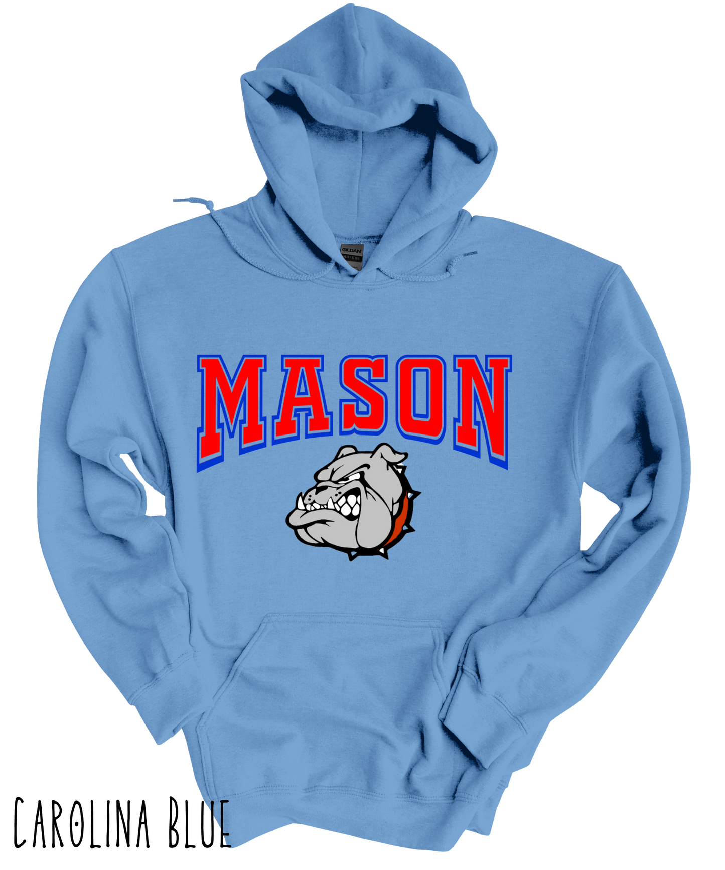 Mason Bulldogs - Adult Hoodie - Style 6