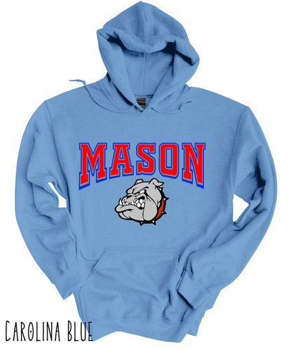 Mason Bulldogs - Adult Hoodie - Style 6