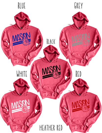 Mason Bulldogs - Adult Hoodie - Style 5